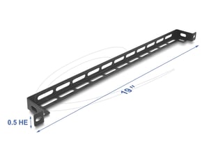 DeLOCK 67461 Montageset, schwarzes Metall