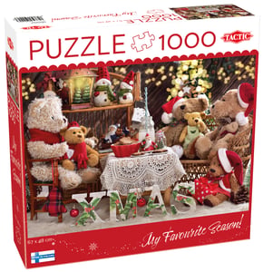 Tactic Puzzle Lovers Teddy Bear Family 1000-bitars pussel