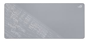 ASUS ROG Scabbard II Arctic Gray XXL Gaming Mouse Pad, Gray