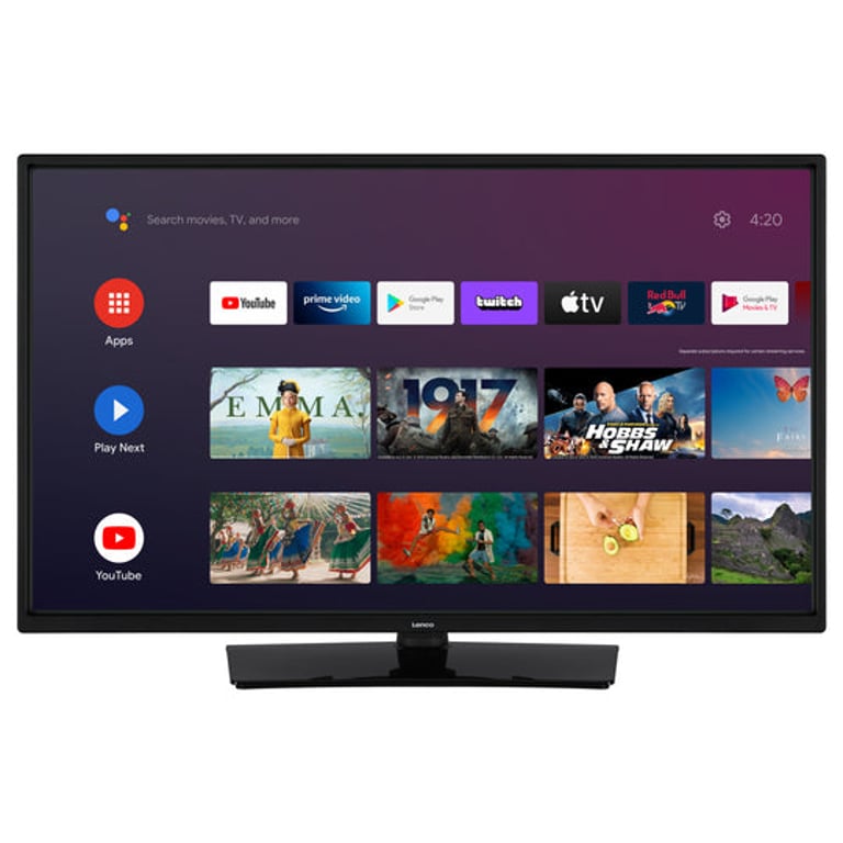 Lenco LED-3263BK 81,3 cm (32") HD Smart TV Czarny