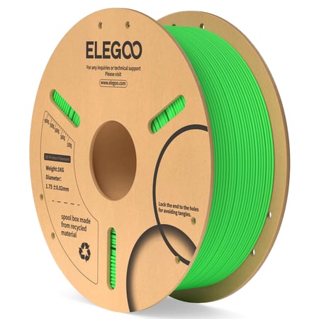 Elegoo PLA Kwas polimlekowy (PLA) Jasnozielony 1 kg