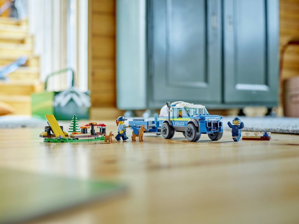 LEGO City Szkolenie psów policyjnych w terenie