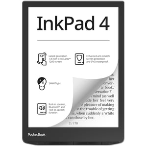 PocketBook InkPad 4 czytnik e-booków Ekran dotykowy 32 GB Wi-Fi Srebrny