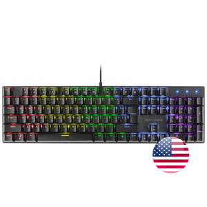 Mars Gaming MK422 USB-tangentbord QWERTY US English Svart