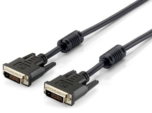 Equip 118932 DVI-kabel 1,8 m DVI-D Svart