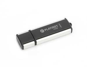 Platinet PMFU3128X USB-Stick 128 GB, USB Typ A 3.2 Gen 1 (3.1 Gen 1), schwarz