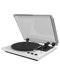 TEAC TN-175-W Plattenspieler mit Riemenantrieb, weiß, vollautomatisch