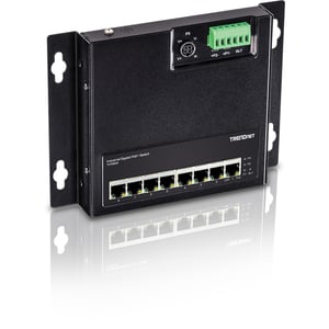 Trendnet TI-PG80F Netzwerk-Switch, unmanaged, Gigabit-Ethernet (10/100/1000), PoE-Unterstützung