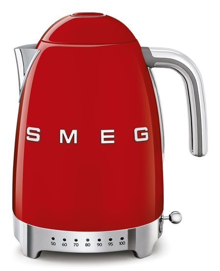 Smeg KLF04RDEU czajnik elektryczny 1,7 l 2400 W Czerwony
