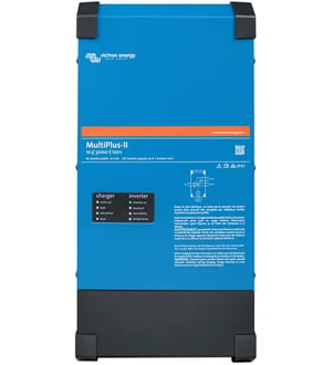 Victron Energy MultiPlus-II adapter zasilający/ inwentor Wewnętrzna 3000 W Czarny, Niebieski