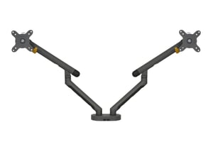 BakkerElkhuizen BE Flexible Dual 88,9 cm (35") skrivbord, grått