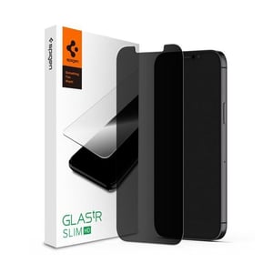 Spigen AGL03393 skärmfilter 17 cm (6,7") Smartphone Ramlöst integritetsfilter för skärmen 9H