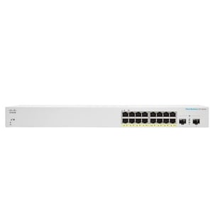Cisco CBS220-16P-2G Zarządzany L2 Gigabit Ethernet (10/100/1000) Obsługa PoE Biały