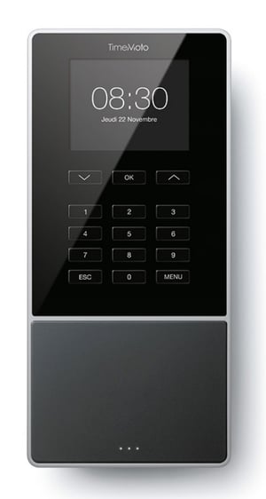Safescan TM-616 Svart Lösenord Växelström, likström TFT Trådbundet LAN