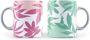Bialetti SS2024003 Schale Grün, Rosa, Weiß Kaffee 1 Stk.