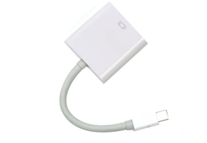 Jou Jye Computer A 1642 adapter kablowy 0,1 m VGA (D-Sub) Biały