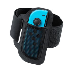 Nintendo Leg Strap Cotton, Spandex, Nylon, Polyester Black