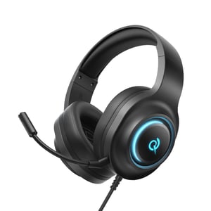 QCY Heroad V200 Zestaw słuchawkowy Przewodowy i Bezprzewodowy Opaska na głowę Gaming USB Type-C Bluetooth Czarny