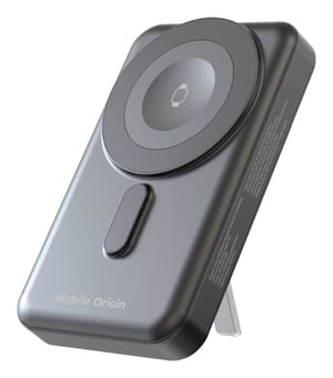 Mobile Origin MO-WMP-PB11 bank mocy Litowo-polimerowy (LiPo) 10000 mAh Bezprzewodowe ładowanie Czarny