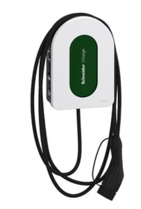 Schneider Electric EVH5A11N2C5 Ladestation für Elektrofahrzeuge Grün, Weiß Wand 1