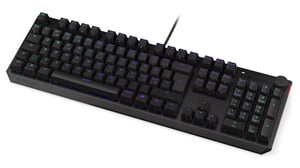 ENDORFY Thock klawiatura Gaming USB QWERTY Skandynawia Czarny