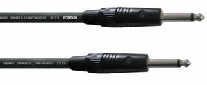 Cordial CPL 1.5 PP kabel audio 1,5 m 6.35mm Czarny