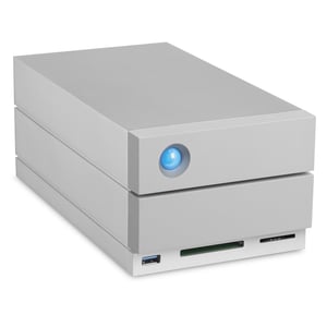 LaCie 2big Dock Thunderbolt 3 hårddiskarray 8 TB Desktop Grå