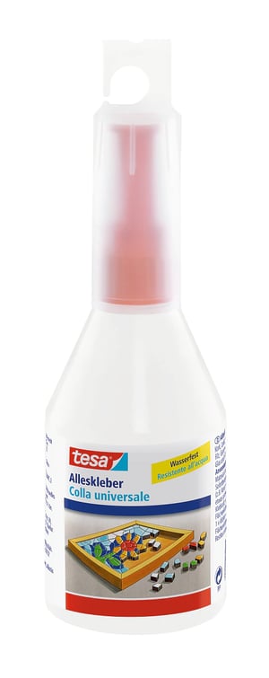 TESA 570130000005 klej do rękodzieła/sztuki Ceramika, Korek, Filc, Pianka, Skóra, Metal, Papier, Plastik, Porcelana, Drewno