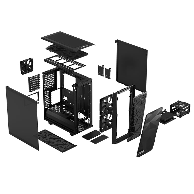 Fractal Design Meshify 2 Compact Tower Czarny