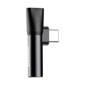 Baseus CATL41-01 Adapter für Type-C-Kabel / Type-C / 3.5 mm Schwarz