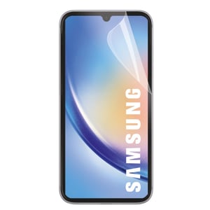 Mobilis 036300 Screen/Back Protector for Samsung Phone, Clear Screen Protector, 1 pc.