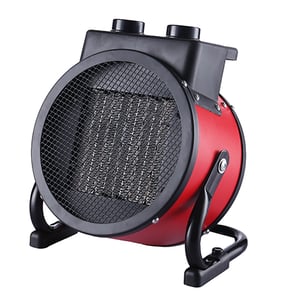 Camry Premium CR 7743 Heizkörper für den Innenbereich, rot, 2400 W, elektrischer Ventilator für Raumheizgeräte