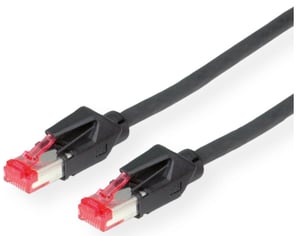 Secomp 21.05.2036 Netzwerkkabel Schwarz 3 m Cat6 S/FTP (S-STP)