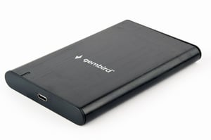 Gembird EE2-U3S-6 Hard Drive Enclosure HDD/SSD Enclosure Black 2.5"