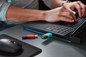 Kingston Technology DataTraveler 256GB USB3.2 Gen1 Exodia M (Czarny/turkusowy)