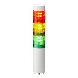 PATLITE LR4-302WJNW-RYG varningsbelysning Fast gult/grönt/rött LED-ljus