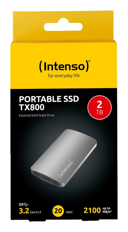 фото SSD накопитель Intenso TX800 2 TB (3828470) 3