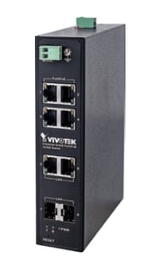 VIVOTEK AW-IHH-0800 Gigabit Ethernet-nätverksswitch (10/100/1000) Stöd för PoE