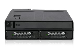 Icy Dock MB602SPO-B panel drive bay Czarny