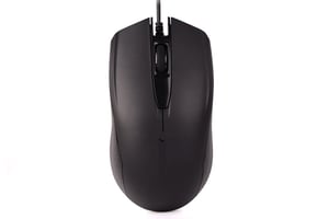 A4Tech OP-760 Mouse, Home, Ambidextrous, USB Type-A, Optical, 1200 DPI
