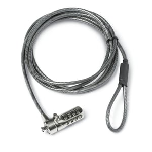 DICOTA D30885 Kabelbinder Schwarz, Edelstahl 2 m