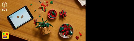 LEGO Botanicals Gwiazda Betlejemska