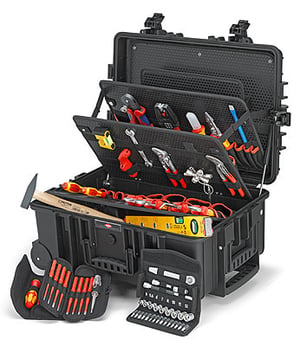 Knipex 00 21 37 Tool Case, Black Polypropylene (PP)