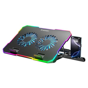 Wozinsky WDCX-A26 NitroCool Podstawka na notebooka Czarny 43,2 cm (17")