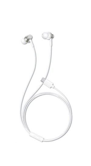Baseus Encok CZ11 Kopfhörer-Set, kabelgebunden, In-Ear, Anrufe/Musik, USB Typ C, Weiß