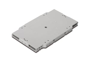 Digitus Glasfaserkassette (Einschub) für 12 Spleißstellen, Halterung für Schrumpfschläuche SP-O45, grau