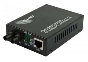 ALLNET ALL-MC107-ST-MM konwerter sieciowy 100 Mbit/s Multifunctional Black