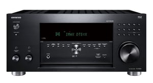 ONKYO TX-RZ50 AV Receiver, 250 W, 11.2-channel surround sound, 3D compatible, Black