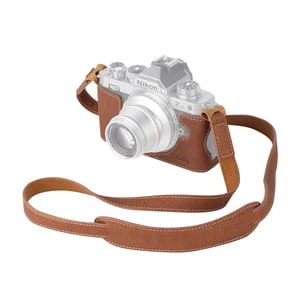 SmallRig Leather Half Case with Shoulder Strap for Nikon Z fc 3481 Futerał naramienny Pomarańczowy