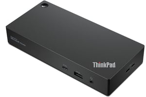 Lenovo ThinkPad Universal USB-C Smart Dock, kabelgebunden, USB 3.2 Gen 2 (3.1 Gen 2), Typ C, schwarz